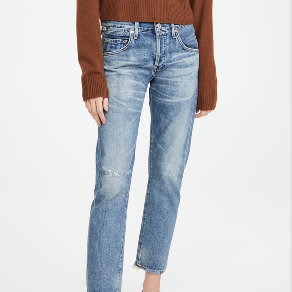 Blue Distressed Jeans - Picture 5 of 6